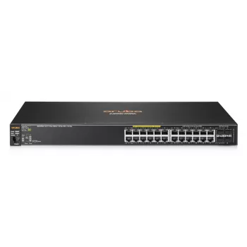 HPE Aruba 2530-24G-PoE+ valdomas tinklo jungiklis - 24 prievadai PoE+ ir 4 SFP
