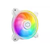Cooler Master MasterFan MF120 Halo2 White Edition MFL-B2DW-21NP2-R2 120 mm ARGB korpuso ventiliatorius, 27 dB, 51,88 CFM, baltas
