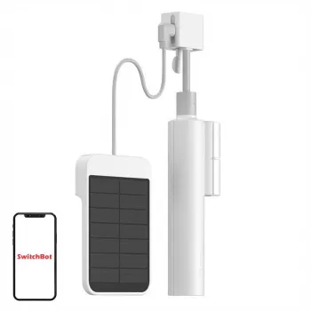 SwitchBot Blind Tilt White varikliukas žaliuzėms W2701600, horizontalioms/vertikalioms lentelėms, maitinamas baterija