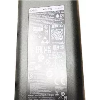 Dell 65W USB-C Power Delivery V2TJ7 nešiojamojo kompiuterio maitinimo adapteris, kompaktiškas dizainas