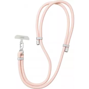 UAG Urban Armor Gear Civilian Crossbody Lanyard / Pečių dirželis 10mm | universalus išmaniesiems telefonams | rožinis kvarcas (964371114D4D)