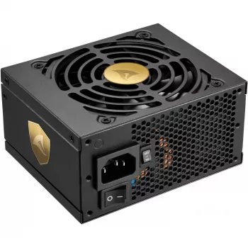 Sharkoon Rebel P20 SFX 1000W maitinimo blokas (juodas, 1x 12 kontaktų High Power jungtis, 2x PCIe, kabelių valdymas, 1000 vatų)