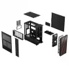 Fractal Design North Charcoal Black Mesh Mid Tower korpusas - juodas