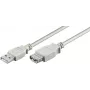 MicroConnect USB ilginimo laidas – USB (kištukas) į USB (lizdas) – 5 m