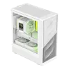 Gamemax AERIS 330 MW Mini Tower korpusas baltas