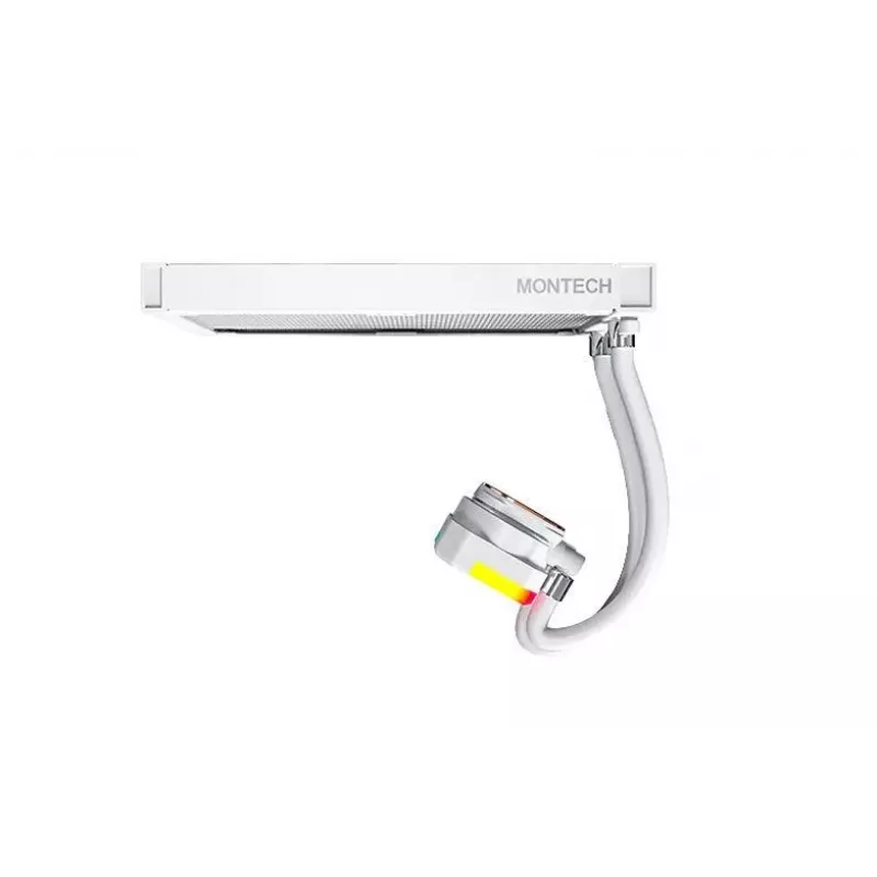 Montech Hyper Flow ARGB 240 mm Baltas – skystas aušinimas CPU