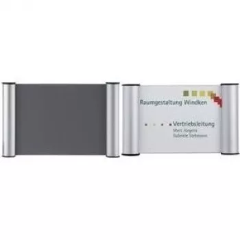 Durų ženklų laikiklis Franken BS0606 148×148 mm įdėklams, sieninis stovas