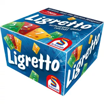 Ligretto, mėlynos spalvos kortų žaidimas
