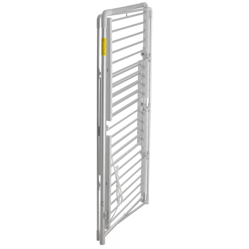 Elektrinė sulankstoma džiovykla Adler AD 7829 – 300 W, 148×52×90 cm, balta, laisvai pastatoma