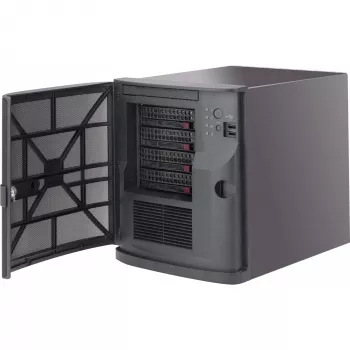 Korpusas Supermicro CSE-721TQ-350B2 Mini Tower Juodas