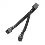Vandens skirstytuvas EK Water Blocks EK-Loop OmniLink 2-Way 100mm – 2 krypčių skysčio aušinimo skirstytuvas, 100 mm tarpas