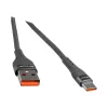 Tracer 47487 USB A - USB C laidas, 1 m, pilka
