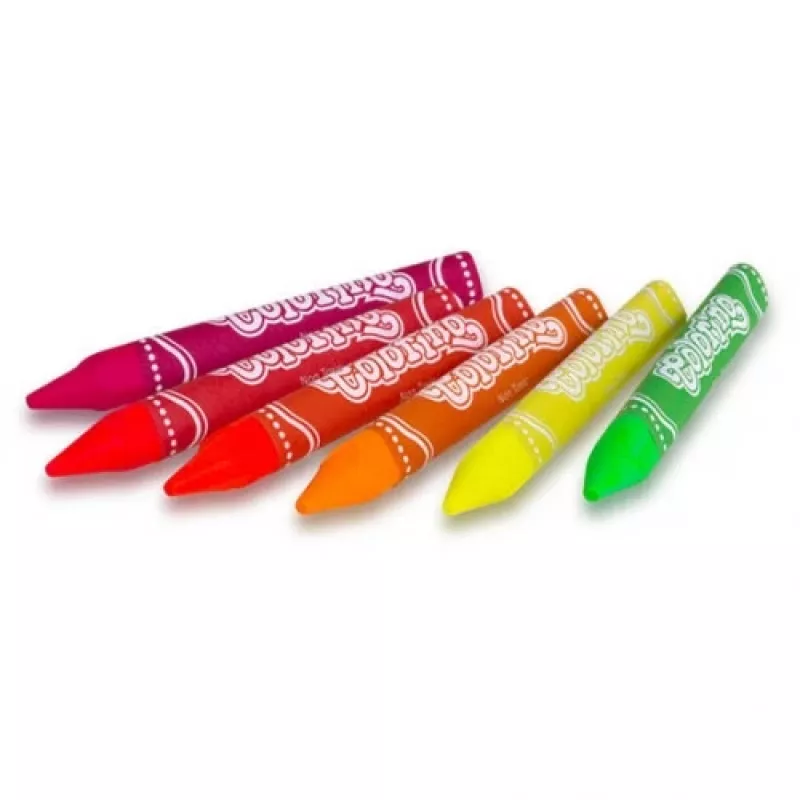 Pieštukai Colorino Kids Neon 6 spalvų