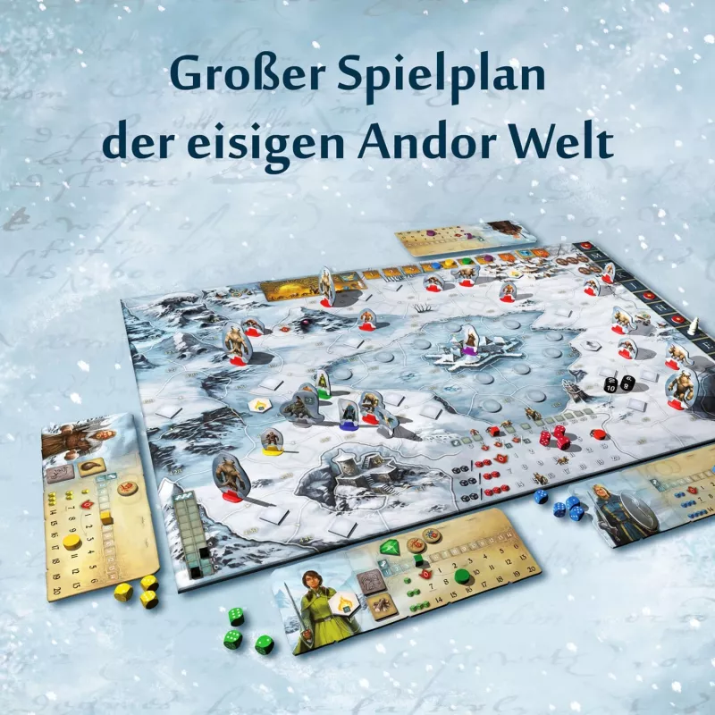 Die Legenden von Andor – Amžinasis šaltis, stalo žaidimas