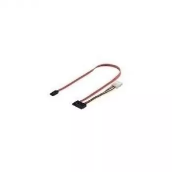 Wentronic Goobay SATA kabelis 2in1 duomenys + maitinimas, 0,5 m, 1,5/3/6 Gbit/s (68175)