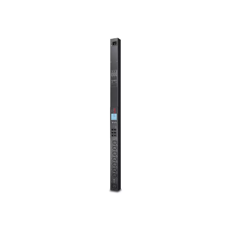 APC Rack PDU 2G, Perjungiamas, ZeroU, 20A/208V, 16A/230V, (7) C13 ir (1) C19