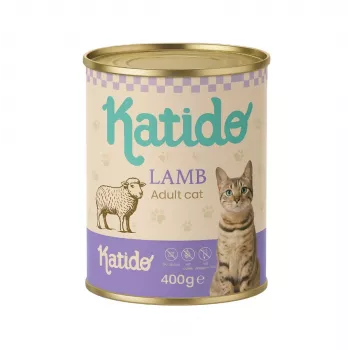 KATIDO ėriena – šlapias kačių ėdalas – 400g