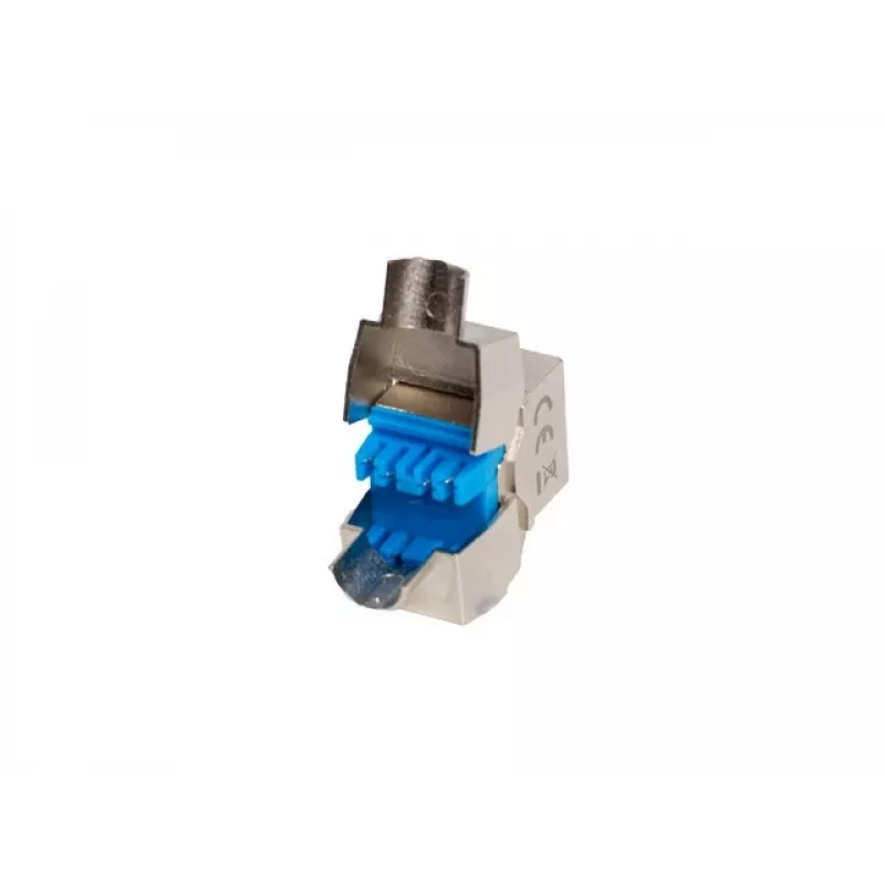 Keystone modulis Lanberg KSF8-4000 plokščias mėlynas sidabrinis RJ-45