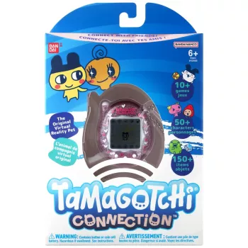 Nešiojamas skaitmeninis augintinis Bandai Tamagotchi Connection Pink Glitter