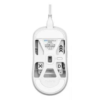 Pulsar X2/MEDIUM balta optinė pelė USB PX2222D