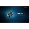 Raktų pakabuko žibintuvėlis Nitecore TINI3 juodas 600 lm USB įkraunamas