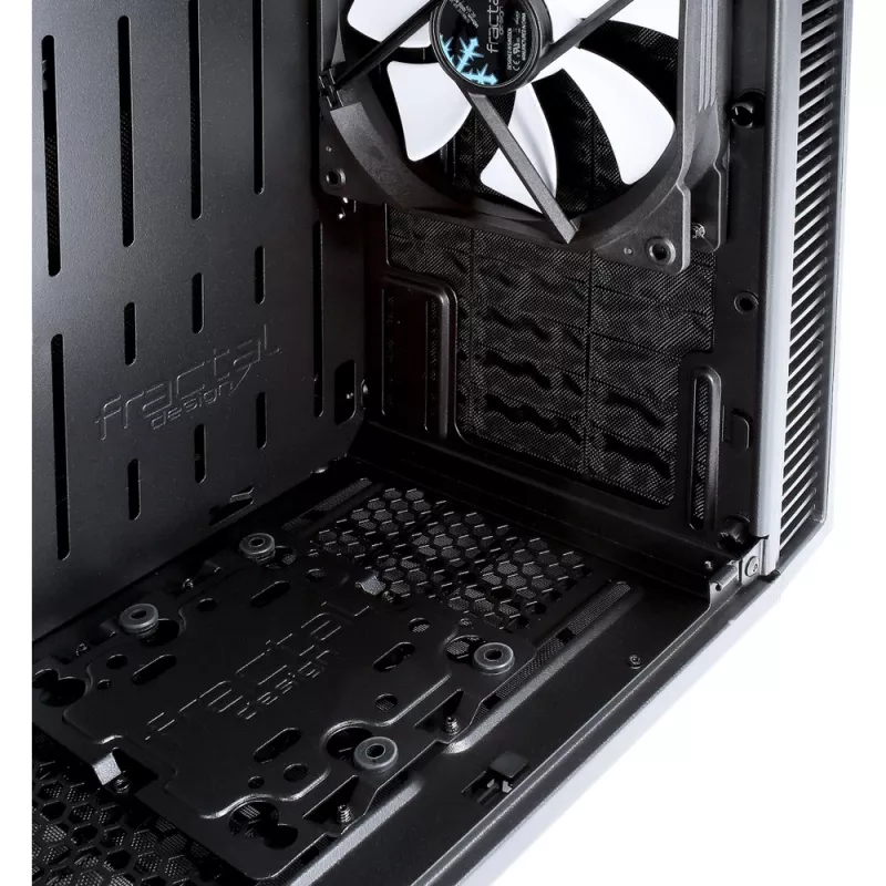 Fractal Design Define Nano S - Langas - Bokštas - ITX - be maitinimo šaltinio (ATX) - Juoda - USB/Garsas (FD-CA-DEF-NANO-S-BKW)