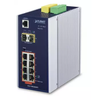 Valdomas L2+ Gigabit Ethernet jungiklis PLANET IGS-10020HPT