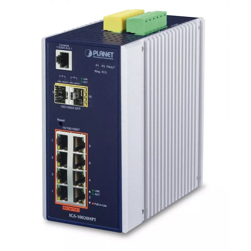 Valdomas L2+ Gigabit Ethernet jungiklis PLANET IGS-10020HPT