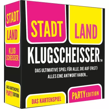 Stadt Land Klugscheisser – Kortų žaidimas (Vakarėlių versija)