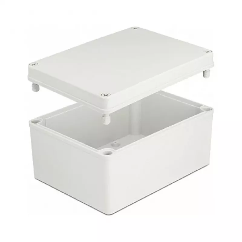 Dėklas DeLOCK montavimo dėklas IP65 vandeniui atsparus 200 x 150 x 100 mm pilkas
