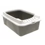 Uždaras kačių tualetas rotho Bonnie Eco Cappuccino 30 L plastikinis padėklas su dangčiu, 572×393×209 mm