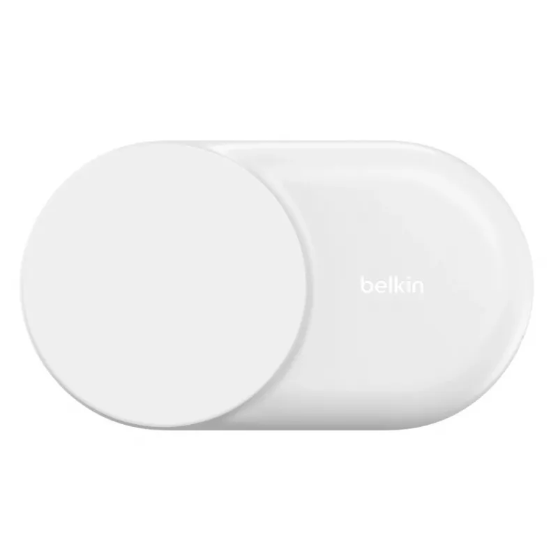 Belaidis įkroviklis Belkin Qi2, USB, 25 W, baltas, 1,5 m