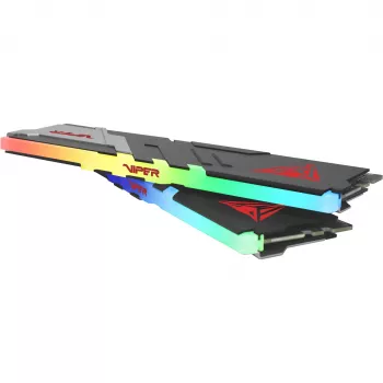 DDR5 32 GB (2x16 GB) 6000 MT/s žaidimų RAM PATRIOT KLEVV CRAS V su radiatoriumi, CL30, 1,35 V, XMP 3.0, RGB