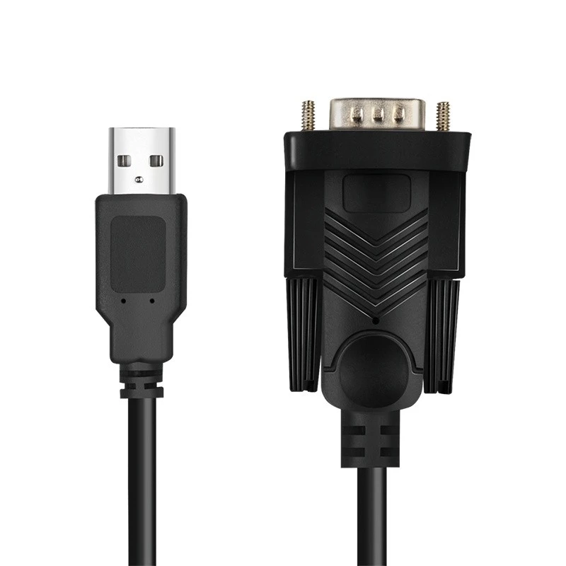 LogiLink AU0048A nuoseklusis laidas, USB A – DB-9, 1,5 m, juodas