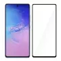 Grūdinto stiklo apsauginis stikliukas Tellur Samsung S10 Lite – pilnas klijavimas, tinka su dėklu, juodas