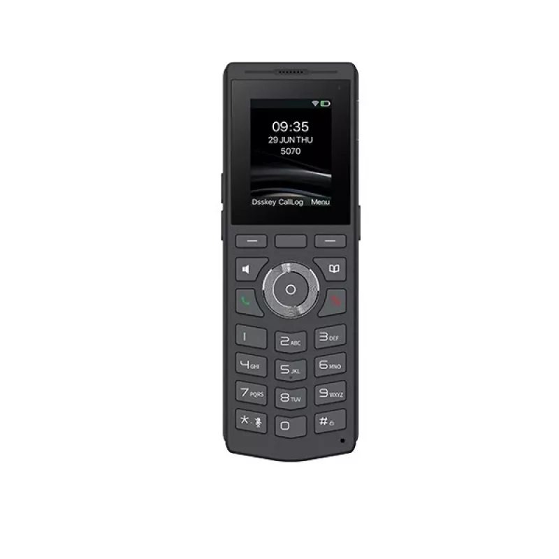 IP mobilusis telefonas Fanvil W610W juodas 4 linijos Wi-Fi