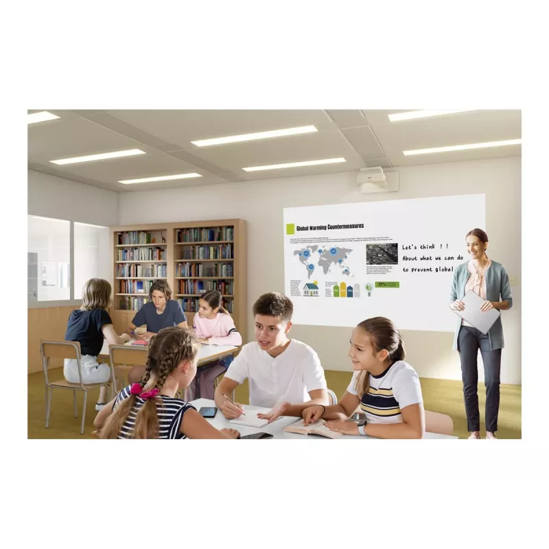 Projektorius Epson EB-760W itin trumpo fokusavimo 4100 ANSI liumenų 3LCD 1080p (1920x1080) Baltas