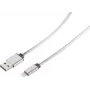 Lightning laidas S/CONN 14-13001 1m sidabrinis