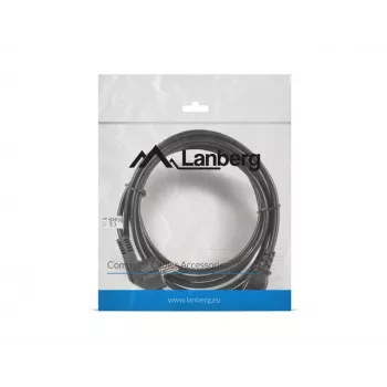 Lanberg CA-C13C-11CC-0030-BK maitinimo laidas juodas 3 m C13 kištukas CEE7/7