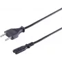 Maitinimo laidas ShiverPeaks Euro kištukas į IEC C13 (Euro 8) 2 m VDE