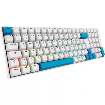 Mechaninė žaidimų klaviatūra Sharkoon SGK50 S2 QWERTZ belaidė