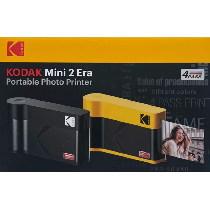 Momentinė nuotraukų spausdintuvė Kodak Mini 2 Era Juoda