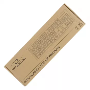 Titanum TK101 klaviatūra USB juoda