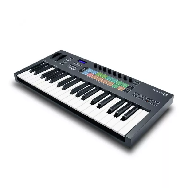 Novation FLKEY 37 – MIDI klaviatūra, skirta FL Studio programinei įrangai, 37 klavišai