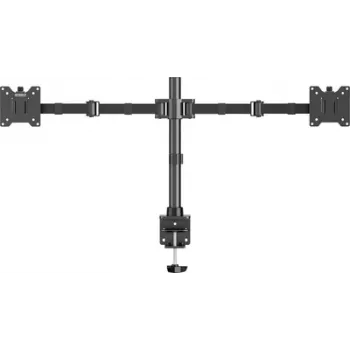 SpeaKa Professional SP-MM-221 Dviejų krypčių monitoriaus laikiklis ant stalo 43,2 cm 17–88,9 cm 35 juodas (SP-13383184)