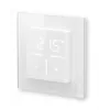 Homematic IP 161458A0 skaitmeninis sieninis termostatas su stikliniu priekiu, baltas, 230 V, IP20