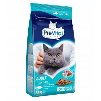 PREVITAL Adult Tuna - sausas kačių ėdalas - 1,4 kg