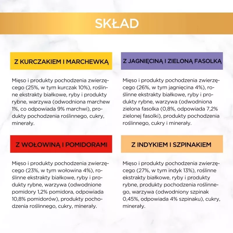 Šlapias kačių ėdalas maišeliuose Purina Gourmet Gold Savoury Cake Mix 48×85 g, suaugusioms katėms