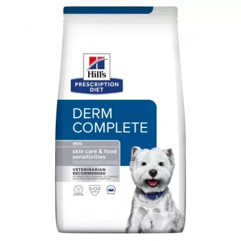 HILL'S Prescription Diet Derm Complete Mini Canine – sausas šunų ėdalas – 1 kg