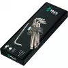 Wera 05073544001 šešiabriaunių raktų L formos rinkinys metrinis 9 vnt